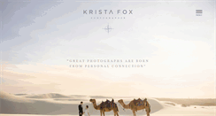 Desktop Screenshot of kristafox.com